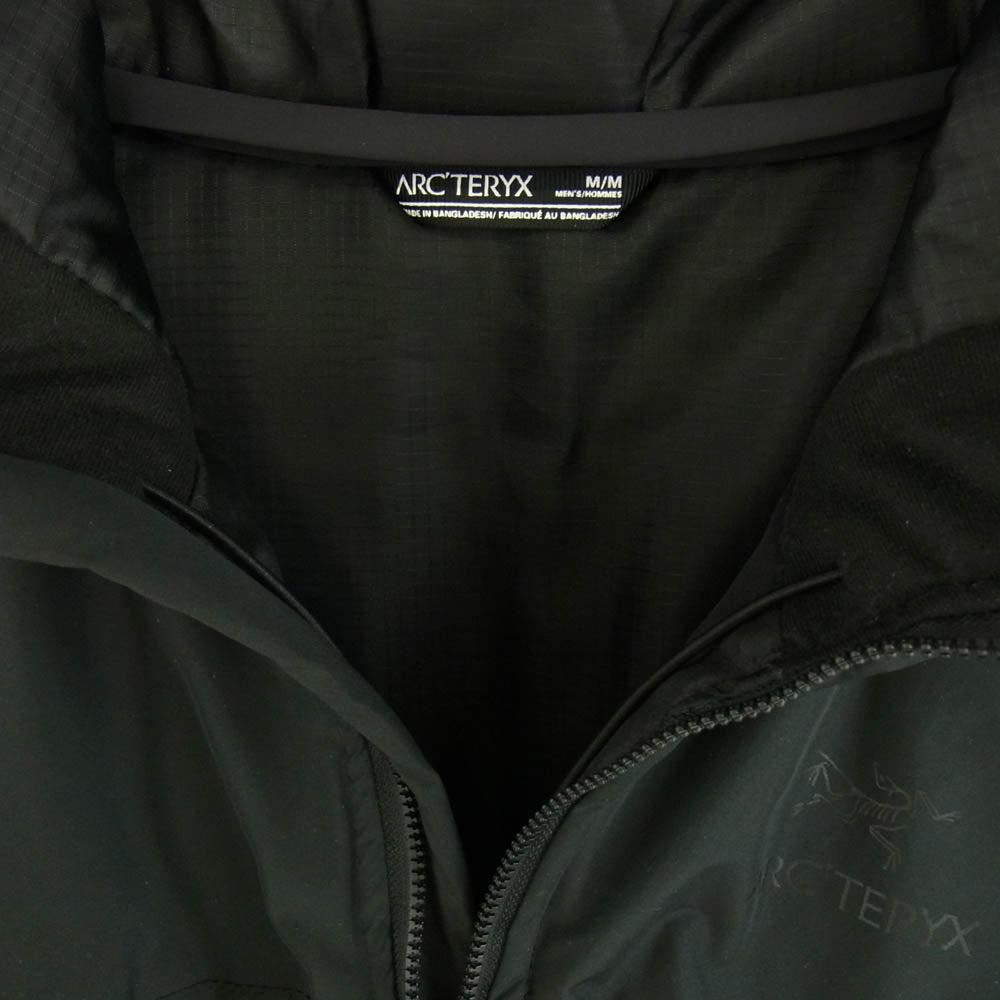 ARC'TERYX アークテリクス LEAF COLD WX HOODY LT GEN 2 リーフ コールド ダブルエックス フーディ ブラック系 M【中古】