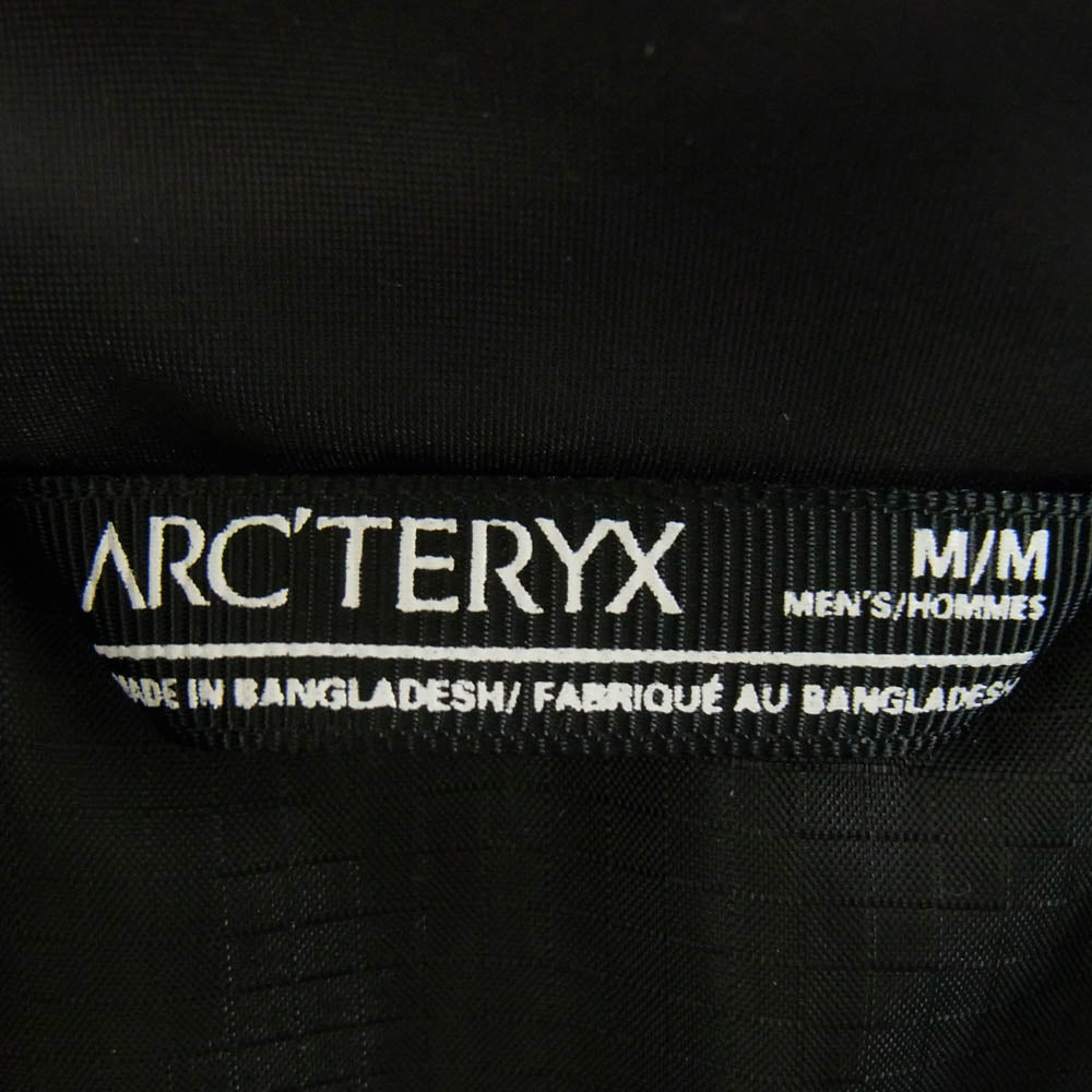 ARC'TERYX アークテリクス LEAF COLD WX HOODY LT GEN 2 リーフ コールド ダブルエックス フーディ ブラック系 M【中古】