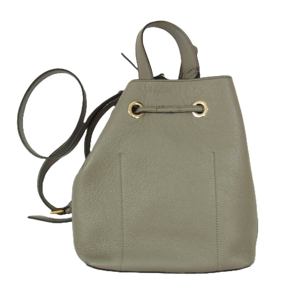 Furla フルラ F7340 コスタンザ 2way ショルダー レザー バッグ グレー系【中古】