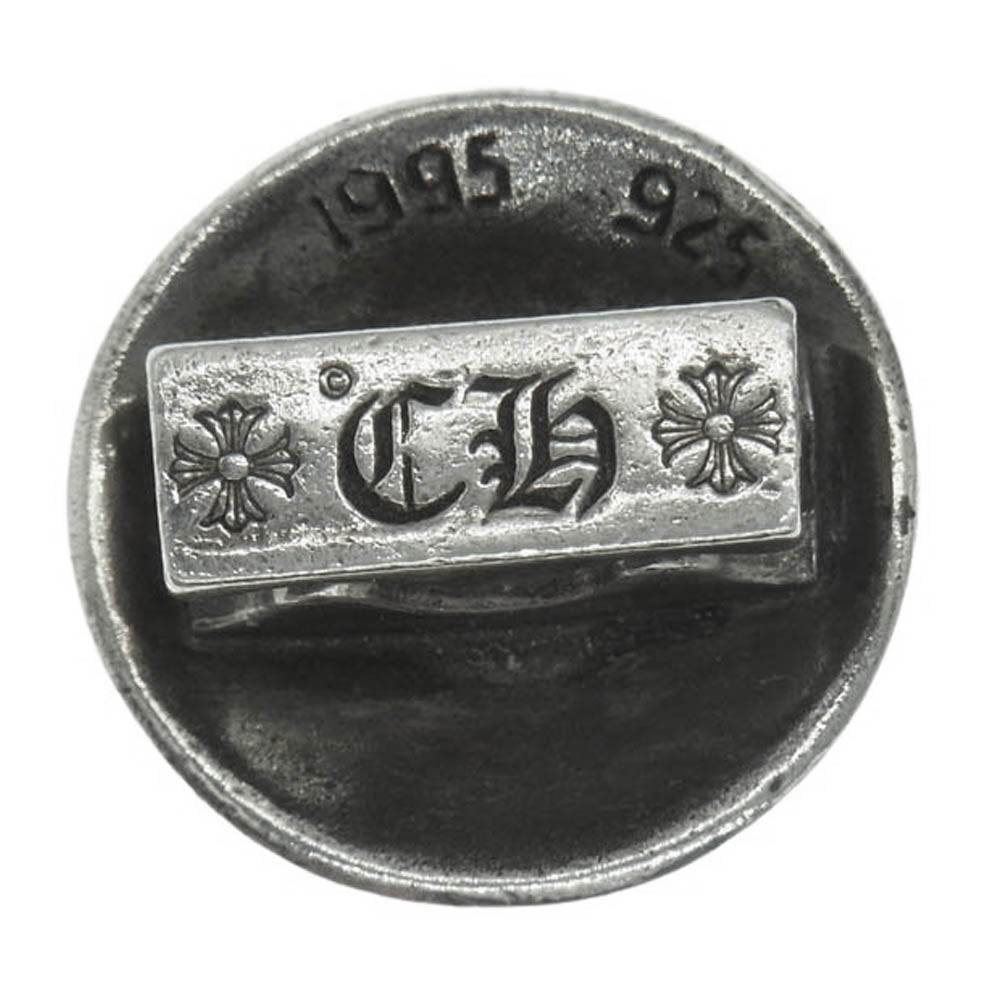 CHROME HEARTS クロムハーツ（原本無） HAIRBAND クロスボールボタンヘアゴム シルバー コンチョ シルバー系【中古】