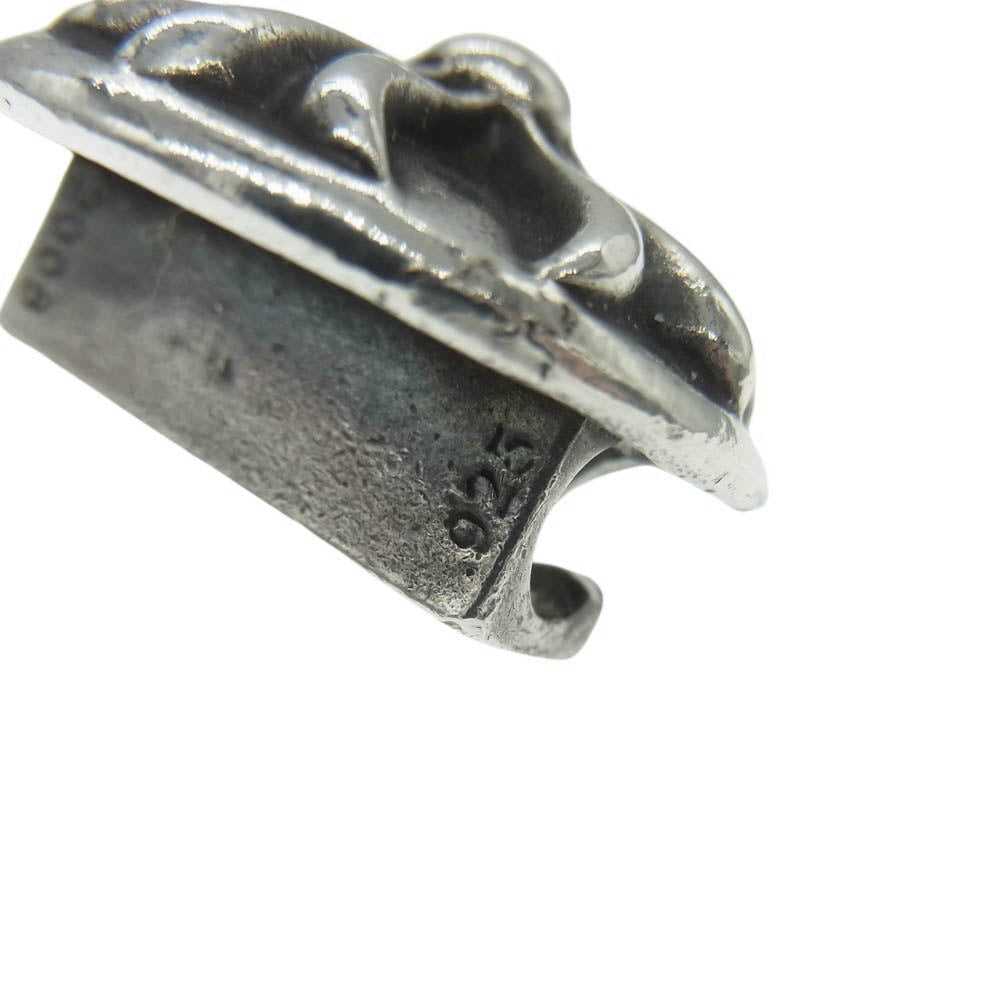 CHROME HEARTS クロムハーツ（原本無） HAIRBAND クロスボールボタンヘアゴム シルバー コンチョ シルバー系【中古】