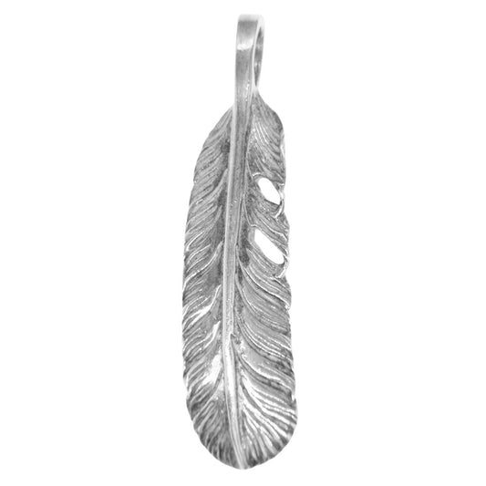 ARIZONA FREEDOM アリゾナフリーダム フェザー ペンダント トップ 右向き シルバー系【中古】