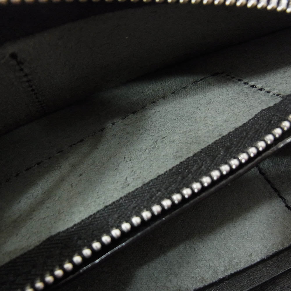 ザ スレイヤー カスタム レザー ロング ウォレット 長財布 レッド系【中古】