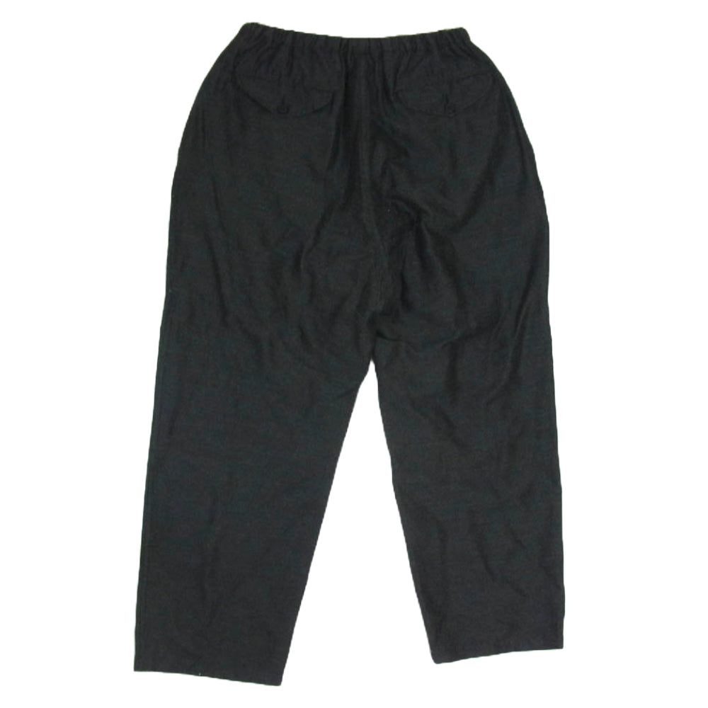 COMOLI コモリ 21AW U03-03002 ウールシルク ドローストリングパンツ グレー系 1【中古】