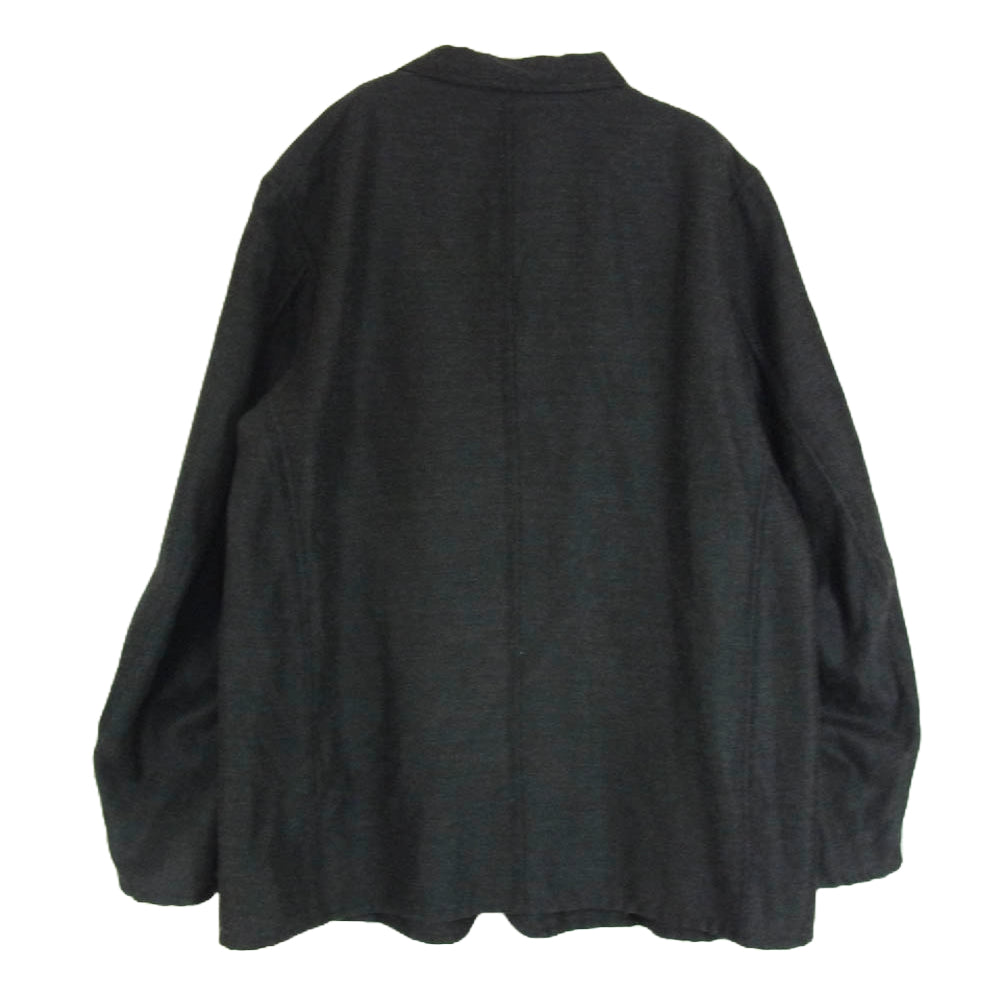 COMOLI コモリ 21AW U03-01002 ウールシルク テーラード ジャケット グレー系 1【中古】