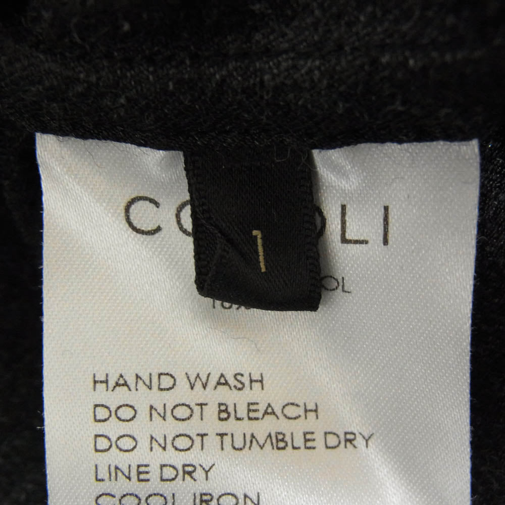 COMOLI コモリ 21AW U03-01002 ウールシルク テーラード ジャケット グレー系 1【中古】