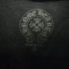 CHROME HEARTS クロムハーツ（原本無） 購入レシート付属 SWTSHRT HD ZIP アームロゴ ダガージップ ジップアップ フーディ パーカー ブラック系 XL【美品】【中古】