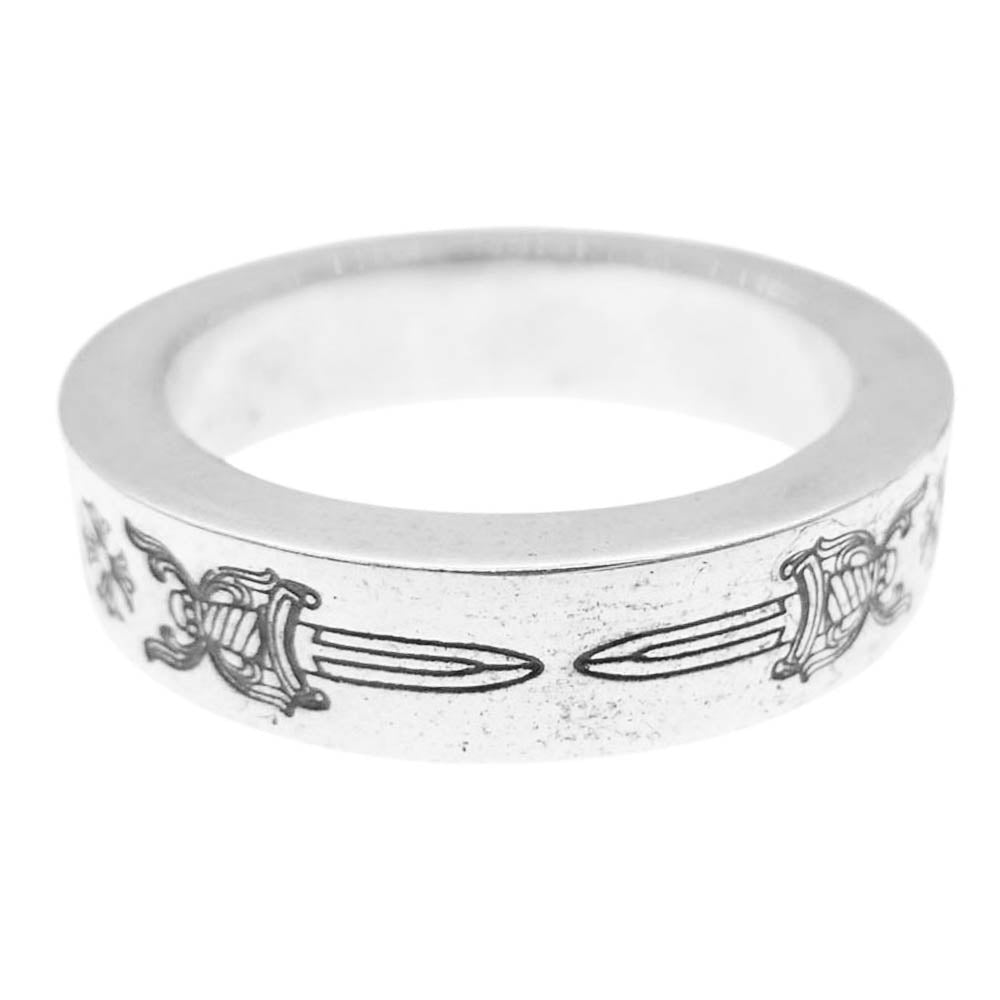CHROME HEARTS クロムハーツ（原本無） 6mm SPACER DAGGER スペーサー ダガー リング シルバー系 19.5号【中古】