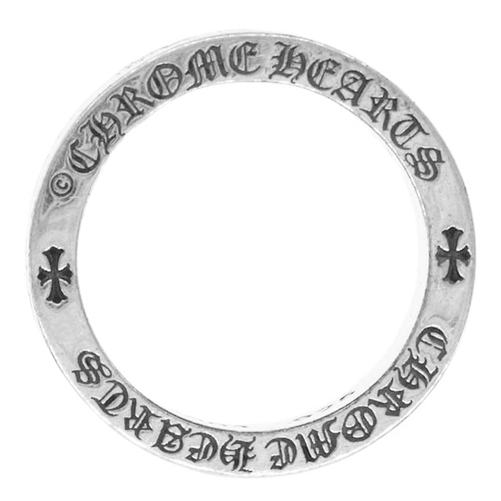 CHROME HEARTS クロムハーツ（原本無） 6mm SPACER DAGGER スペーサー ダガー リング シルバー系 19.5号【中古】