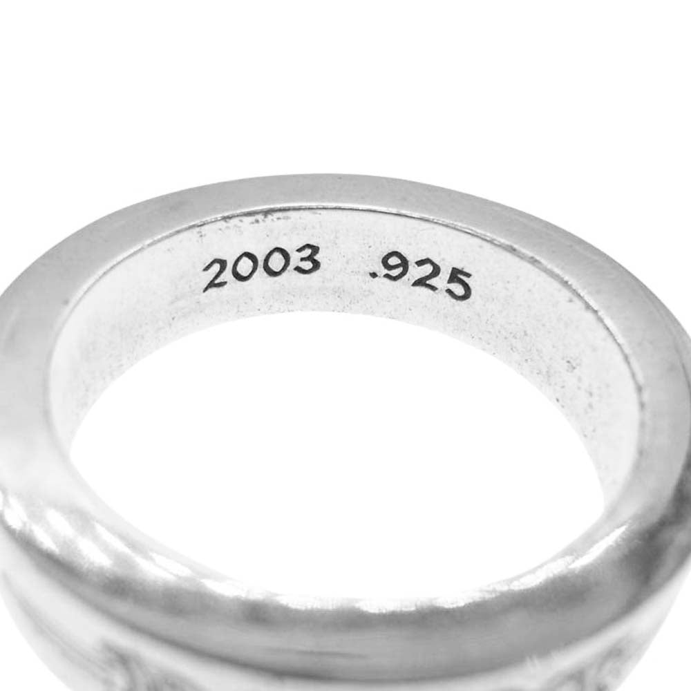 CHROME HEARTS クロムハーツ（原本無） 6mm SPACER DAGGER スペーサー ダガー リング シルバー系 19.5号【中古】