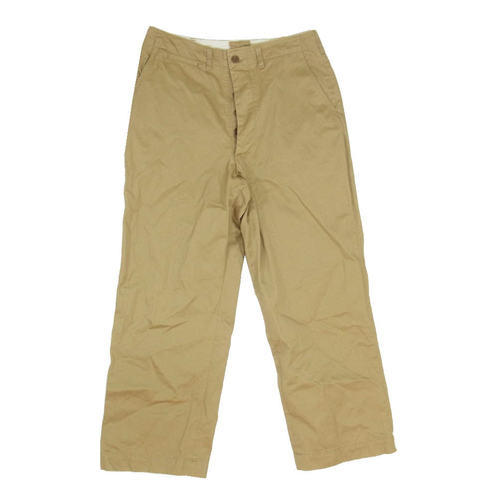 WAIPER ワイパー US ARMY M-45 CHINO TROUSERS チノトラウザー パンツ ブラウン系 サイズ表記無【中古】