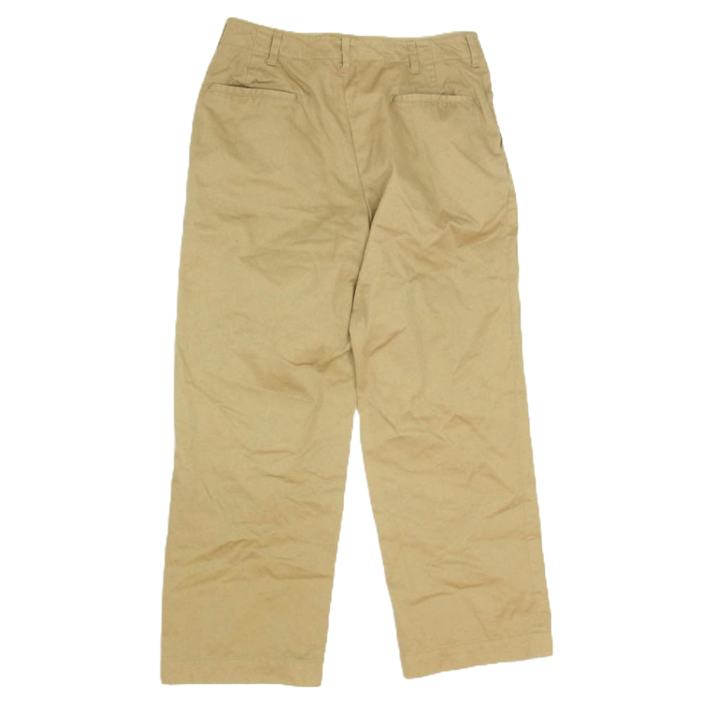 WAIPER ワイパー US ARMY M-45 CHINO TROUSERS チノトラウザー パンツ ブラウン系 サイズ表記無【中古】