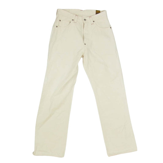トロフィークロージング 1804N Waist Overalls Natural Duck ナチュラルダック ワーク パンツ ボタンフライ オフホワイト系 30【中古】