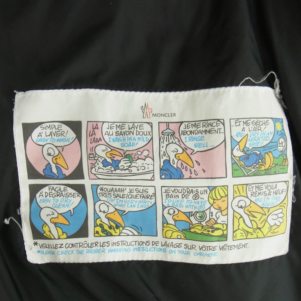 MONCLER モンクレール MONTCLAR モンクラー レディース ダウン ジャケット ブラック系【中古】