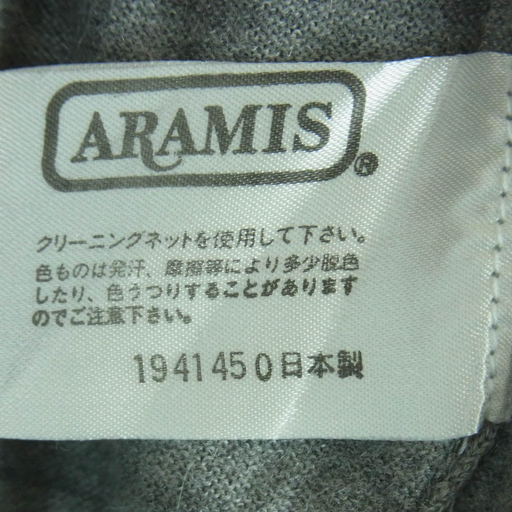 アラミス 1941450 カシミヤ ニット 日本製 グレー系 M【中古】