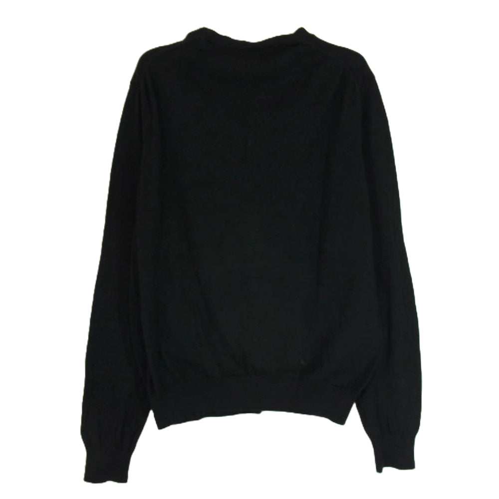 PLAY COMME des GARCONS プレイコムデギャルソン AZ-N053 カーディガン コットン ブラック系 L【中古】