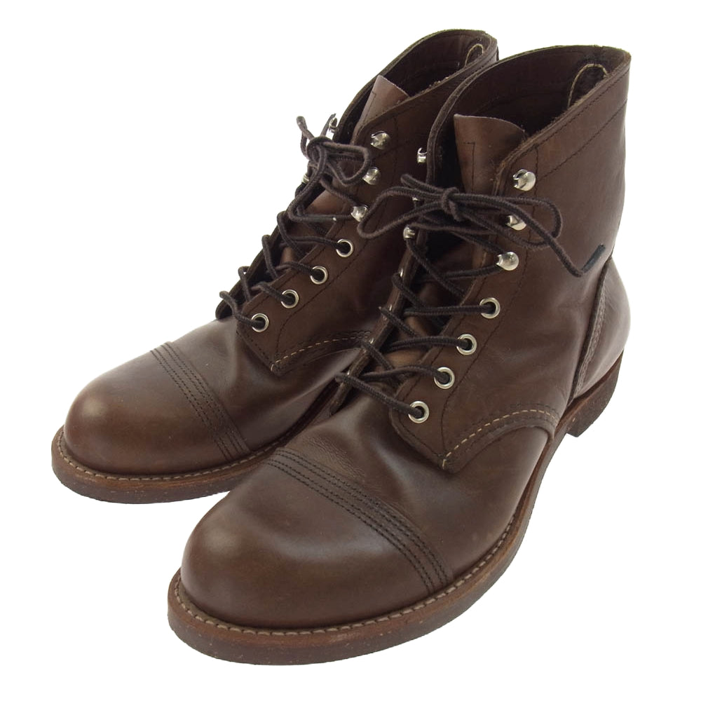 RED WING レッドウィング 8111 IRON RANGER アイアンレンジャー レースアップ ワークブーツ 27.5cm【中古】