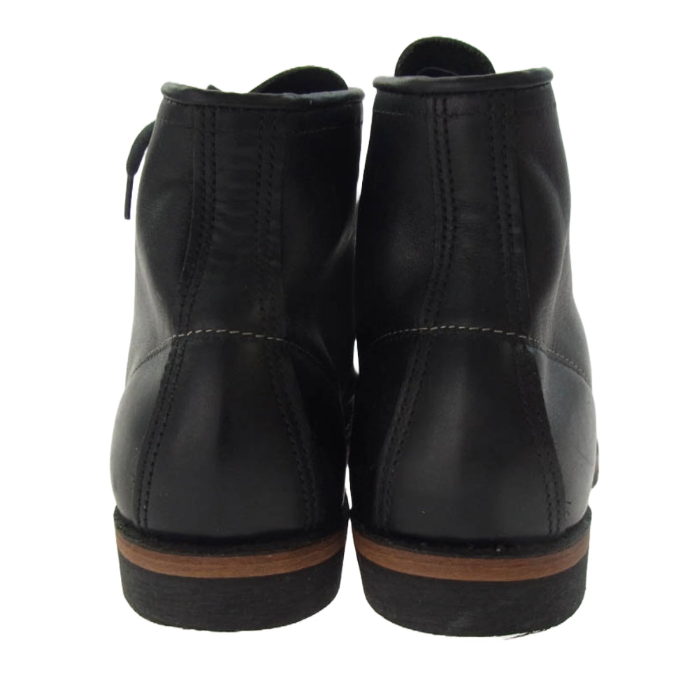 RED WING レッドウィング 9014 BECKMAN ベックマン レザーシューズ レースアップ ブーツ ブラック系 27.5cm【中古】