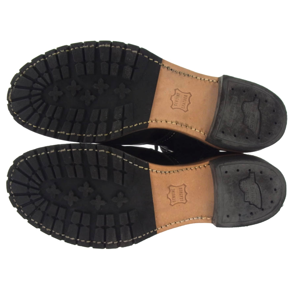 RED WING レッドウィング 9014 BECKMAN ベックマン レザーシューズ レースアップ ブーツ ブラック系 27.5cm【中古】