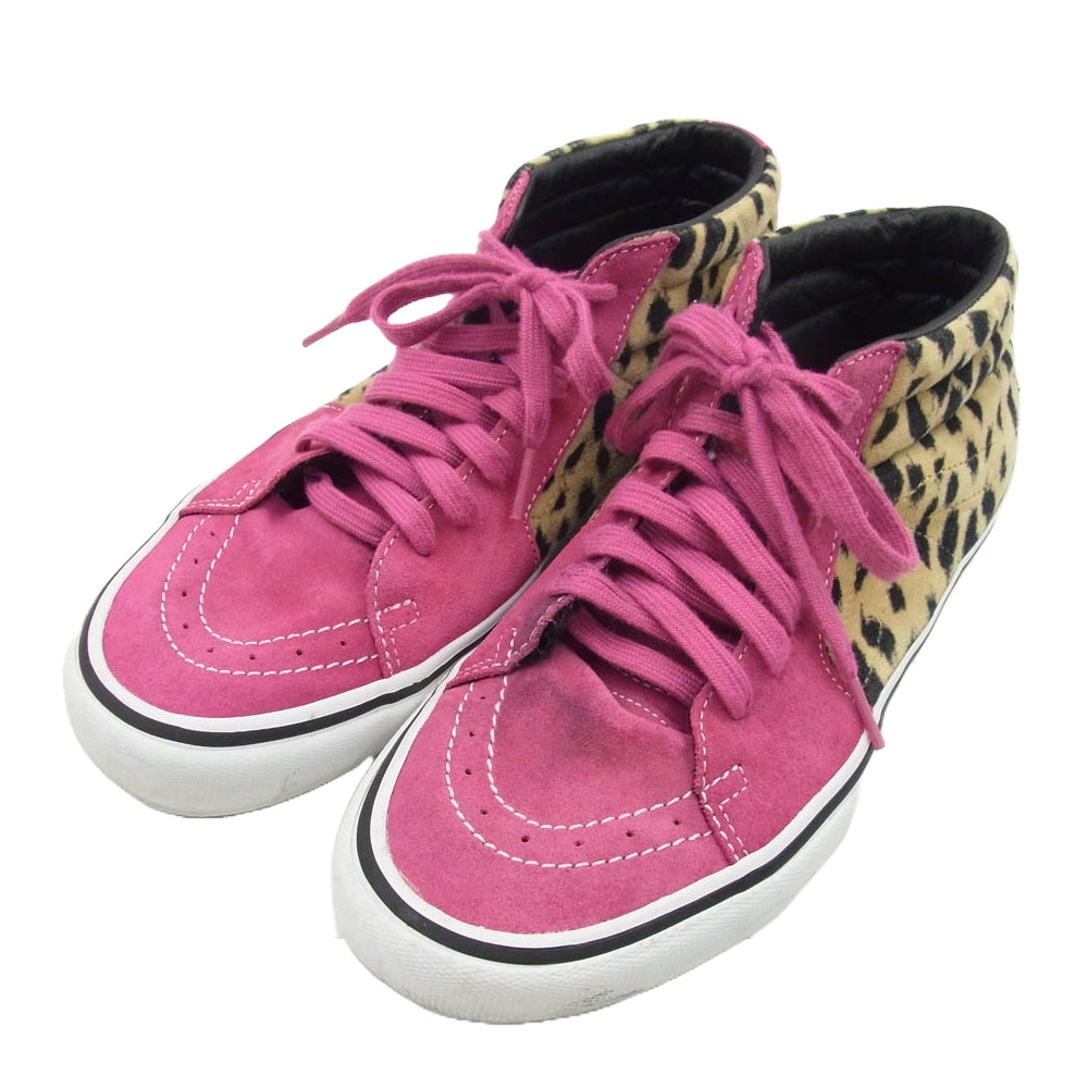 Supreme シュプリーム 17SS Vans バンズ SK8-MID PRO スケート ミッド プロ スニーカー マルチカラー系 27.5cm【中古】