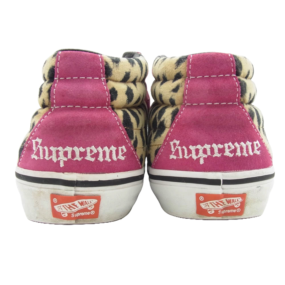 Supreme シュプリーム 17SS Vans バンズ SK8-MID PRO スケート ミッド プロ スニーカー マルチカラー系 27.5cm【中古】