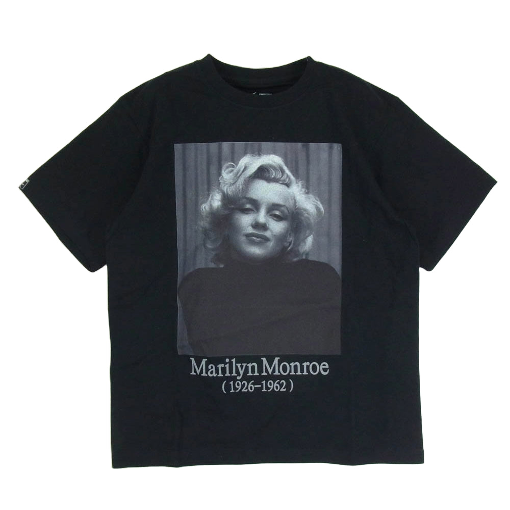 アークネッツ WP × LIFE Madonna tee マドンナ プリント Tシャツ ブラック系 M【新古品】【未使用】【中古】