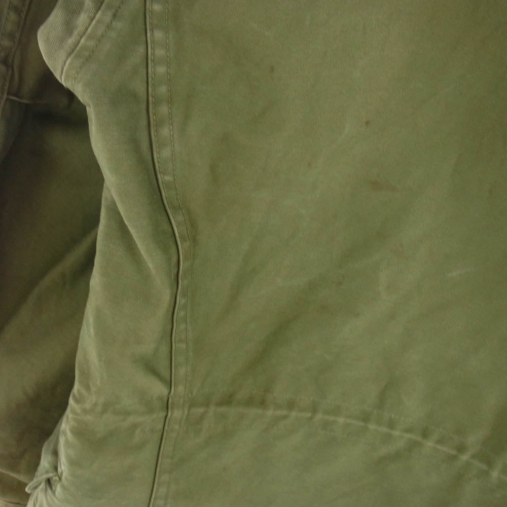 米軍 ヴィンテージ 50s M-51 M-1951 Phila Q M Depot 8405-255-8587 Field Jacket フィールド ジャケット カーキ系 M【中古】