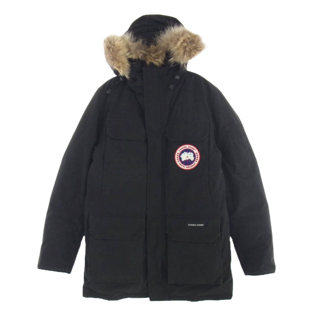 CANADA GOOSE カナダグース 4567JM グリフィンインターナショナルタグ CITADEL PARKA シタデル パーカ ダウンジャケット コート ブラック系 M【中古】