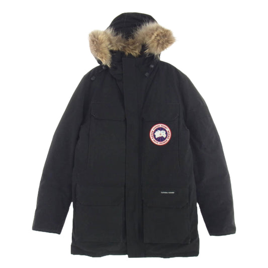 CANADA GOOSE カナダグース 4567JM グリフィンインターナショナルタグ CITADEL PARKA シタデル パーカ ダウンジャケット コート ブラック系 M【中古】