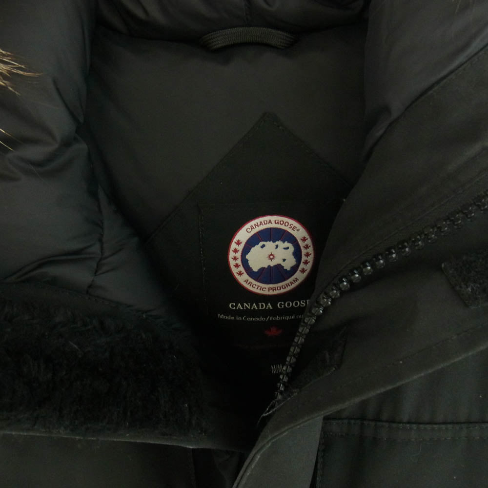 CANADA GOOSE カナダグース 4567JM グリフィンインターナショナルタグ CITADEL PARKA シタデル パーカ ダウンジャケット コート ブラック系 M【中古】