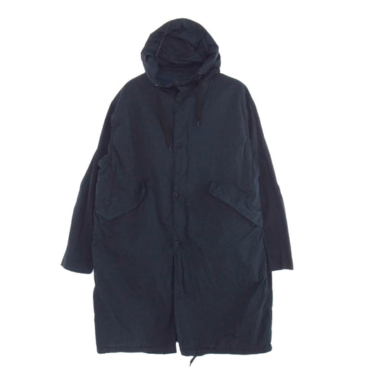 TEATORA テアトラ Souvenir Hunter P ロング スーベニアハンター パッカブル ナイロン フーデッド コート ブラック系 48【中古】