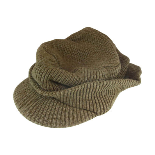 TENDERLOIN テンダーロイン T-JEEP CAP ニットキャップ キャスケット カーキ系 OS【中古】