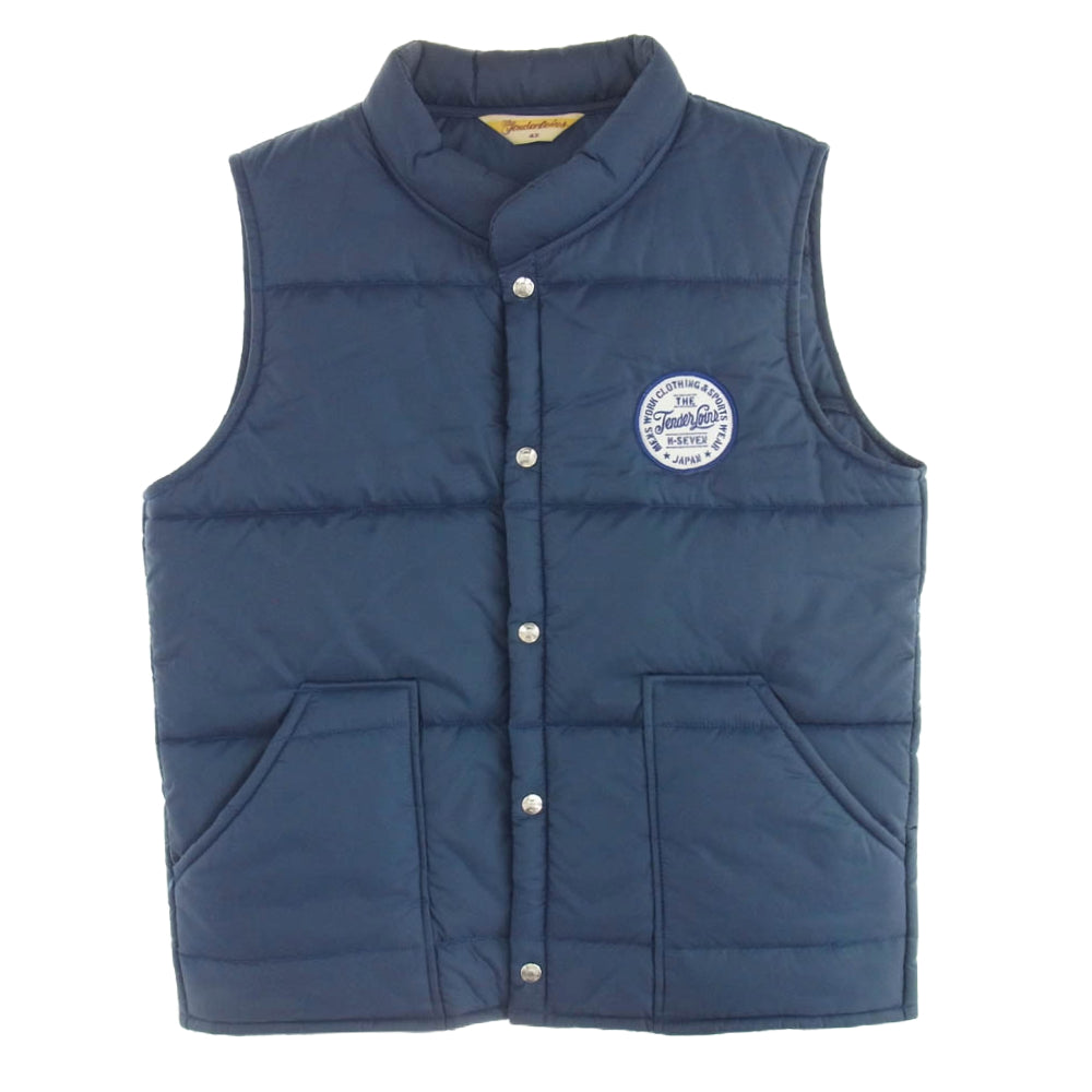 TENDERLOIN テンダーロイン T-NRA VEST 中綿 ベスト ネイビー系 42【中古】