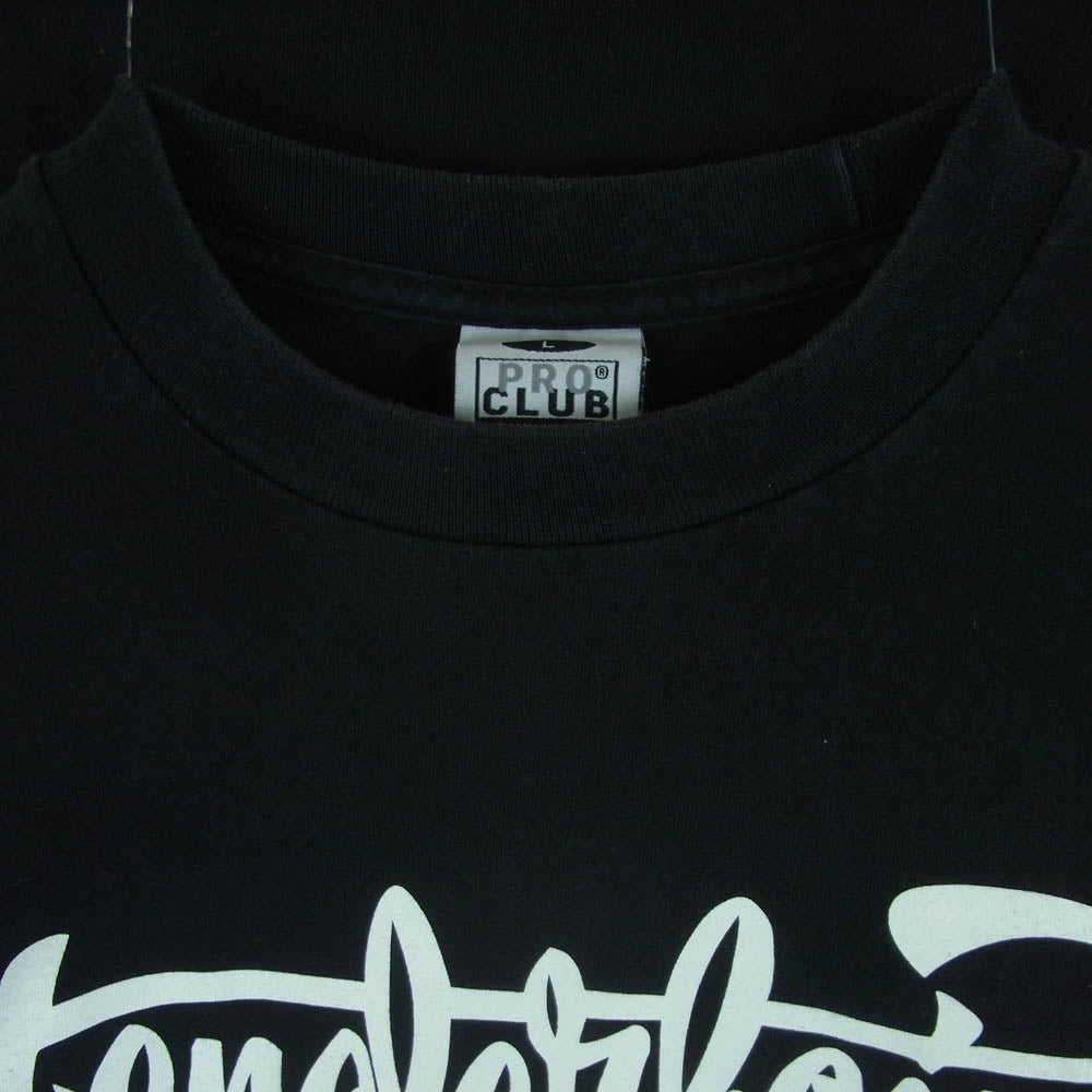 TENDERLOIN テンダーロイン T-TEE L/S BS ボルネオスカル ロングスリーブ カットソー 長袖 Tシャツ ブラック系 L【中古】