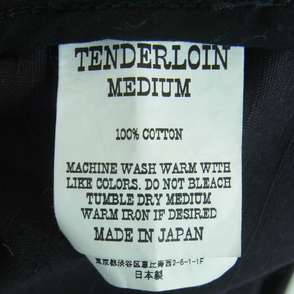 TENDERLOIN テンダーロイン T-ZIP UP WORK JKT U ジップアップ ワーク ジャケット ダークネイビー系 M【中古】