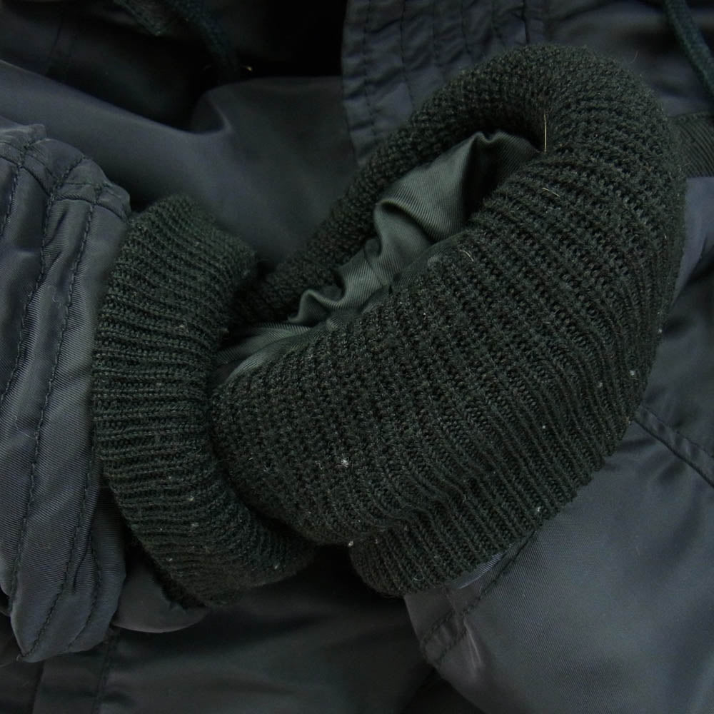 NEIGHBORHOOD ネイバーフッド 16AW 162SZNH-JKM05 N-3D モッズコート フライトジャケット ブラック系 M【中古】