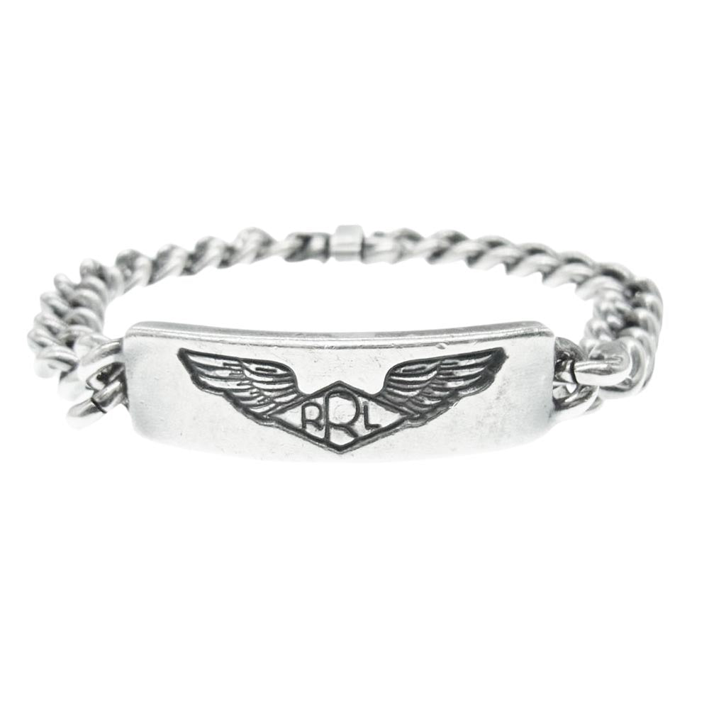 RRL ダブルアールエル ID BRACELET ブレスレット シルバー系【中古】