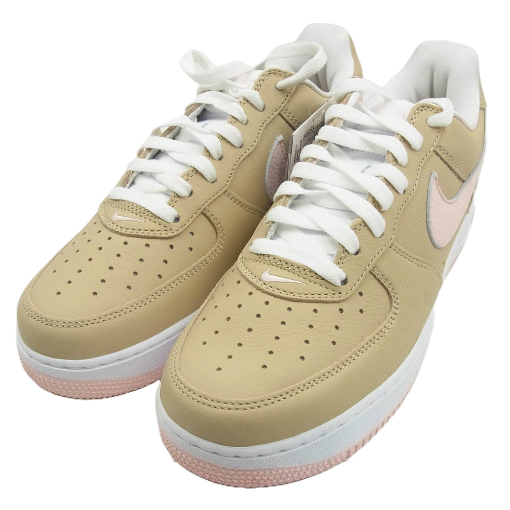 NIKE ナイキ 845053-201 Air Force 1 Low Retro Linen エアフォース1 ロー レトロ リネン スニーカー ベージュ系 27cm【新古品】【未使用】【中古】