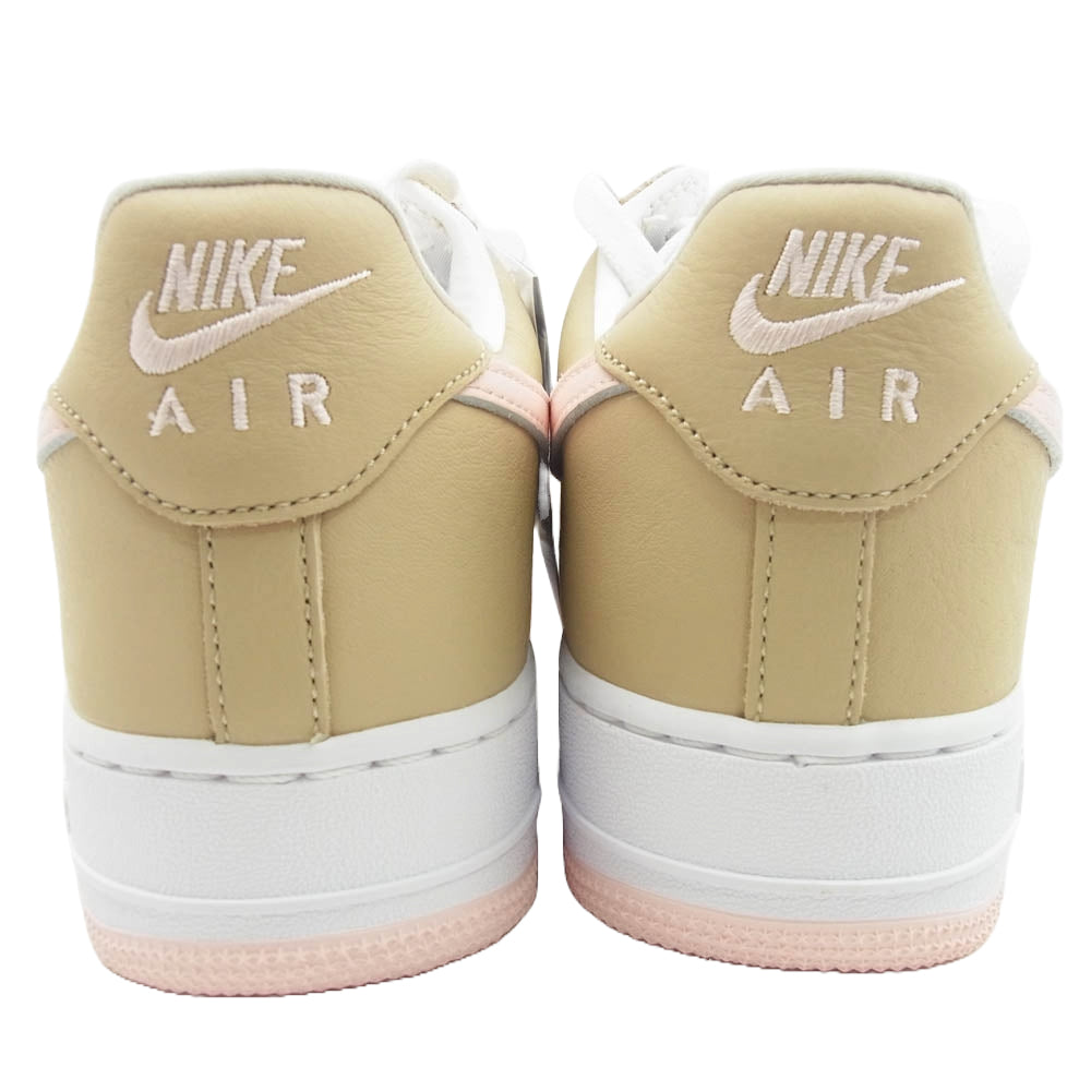 NIKE ナイキ 845053-201 Air Force 1 Low Retro Linen エアフォース1 ロー レトロ リネン スニーカー ベージュ系 27cm【新古品】【未使用】【中古】