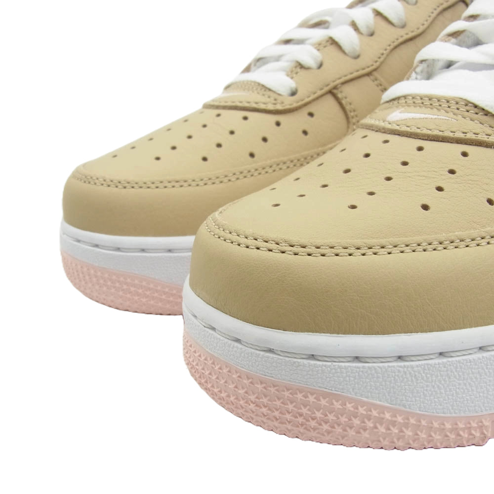 NIKE ナイキ 845053-201 Air Force 1 Low Retro Linen エアフォース1 ロー レトロ リネン スニーカー ベージュ系 27cm【新古品】【未使用】【中古】