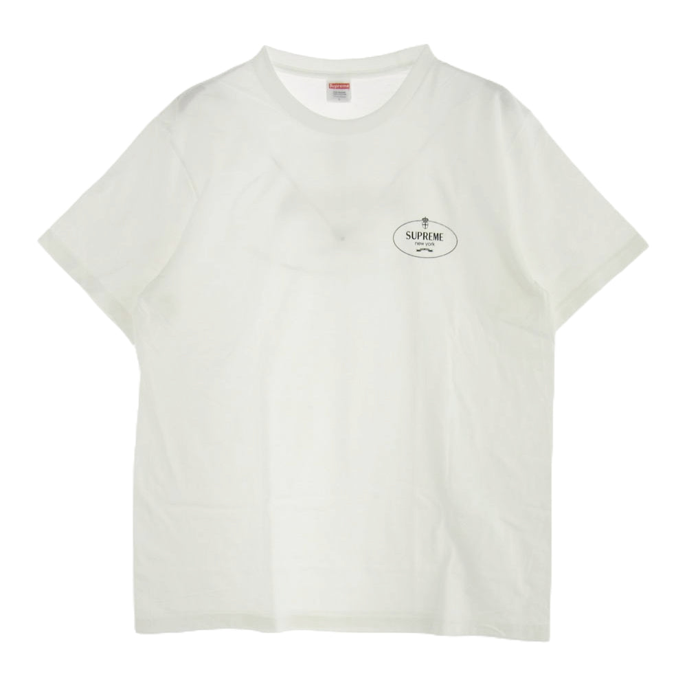 Supreme シュプリーム 24AW crest tee クレスト Tシャツ ホワイト系 L【新古品】【未使用】【中古】