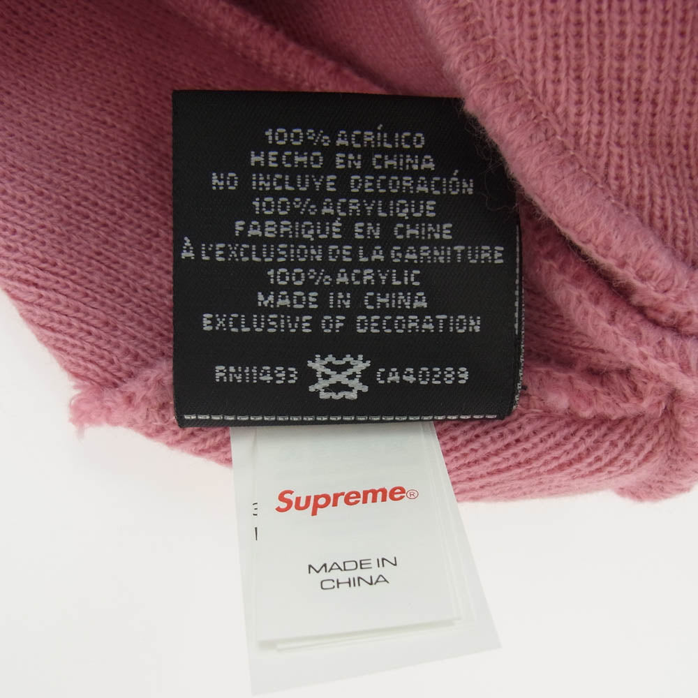 Supreme シュプリーム 24AW New Era Box Logo Beanie ニューエラ ボックスロゴ ビーニー ピンク系【新古品】【未使用】【中古】