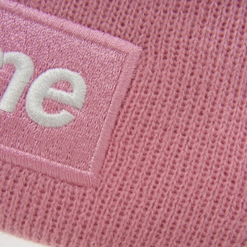 Supreme シュプリーム 24AW New Era Box Logo Beanie ニューエラ ボックスロゴ ビーニー ピンク系【新古品】【未使用】【中古】
