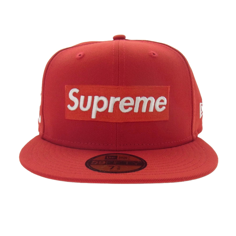 Supreme シュプリーム 24SS MLB Teams Box Logo New Era ニューエラ ボックスロゴ キャップ レッド系 60.6cm【新古品】【未使用】【中古】