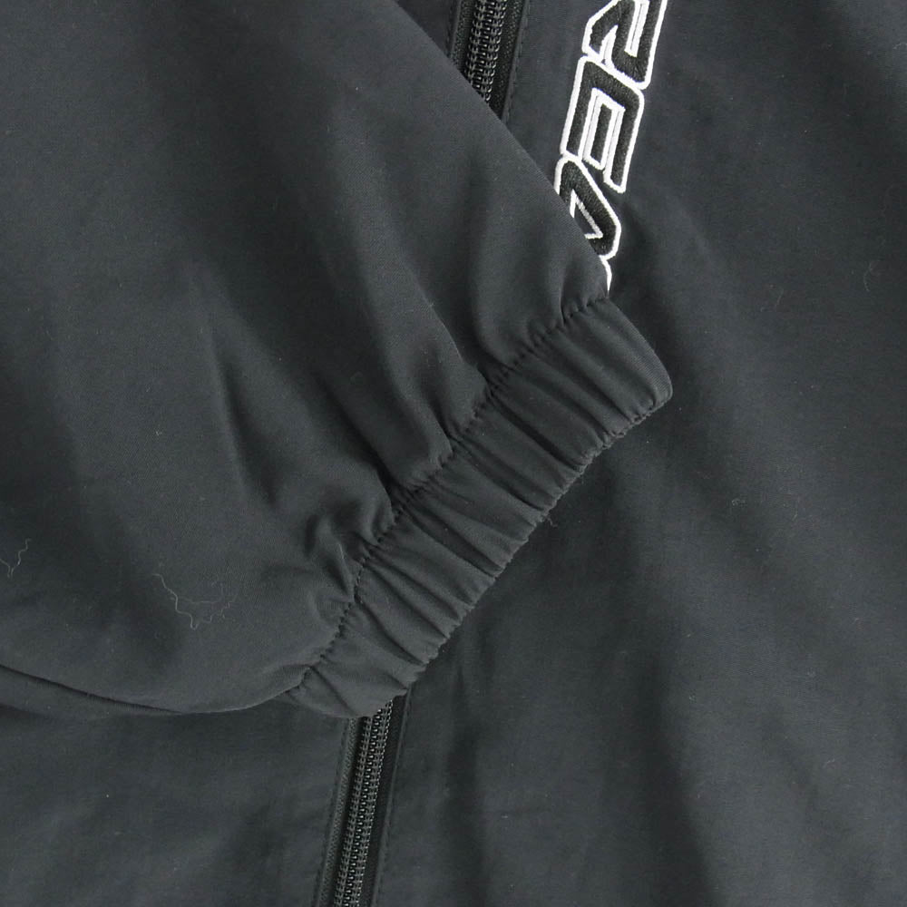 Supreme シュプリーム 25SS Contrast Zip Track Jacket ナイロン ジップアップ トラック ジャケット ブラック系 L【美品】【中古】
