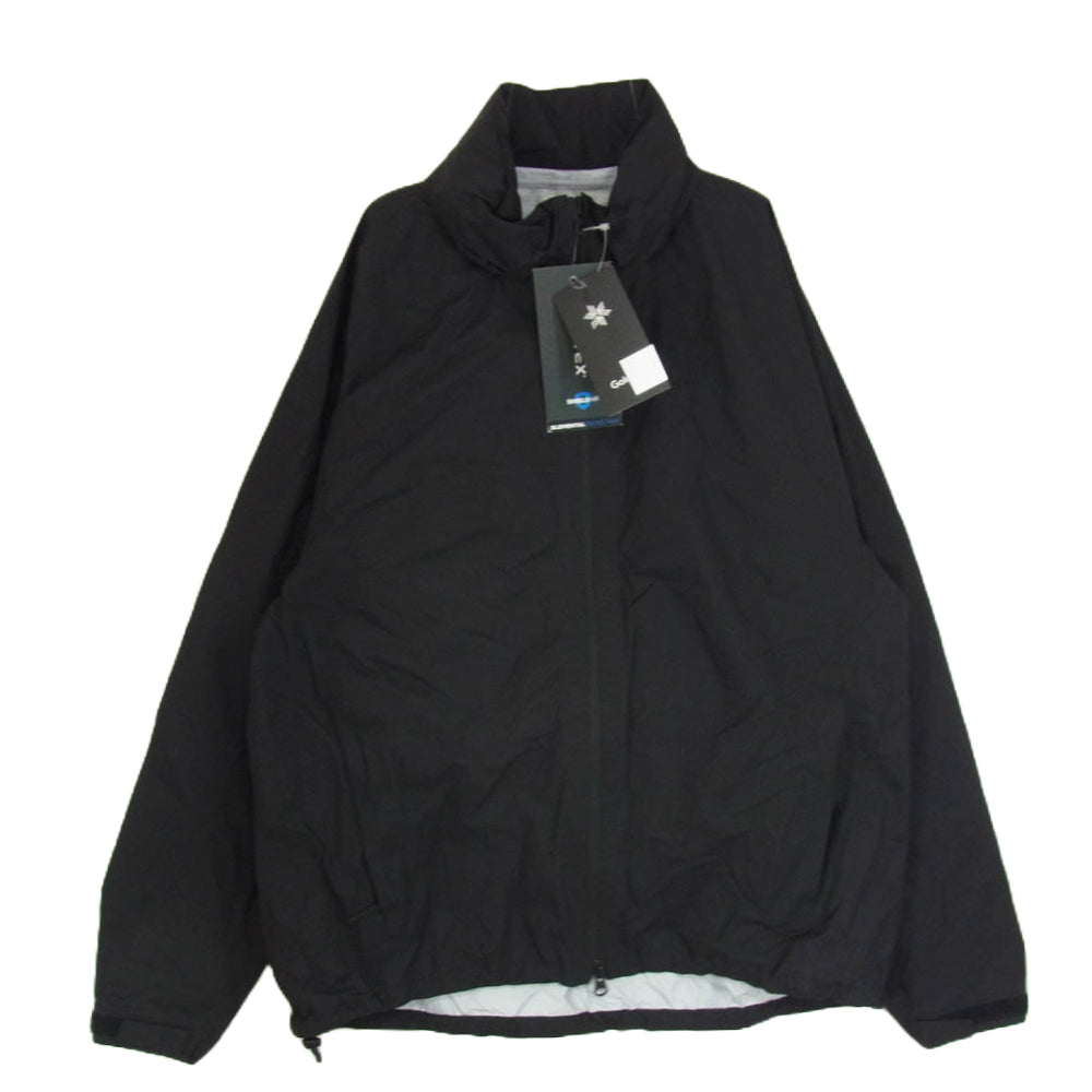 Goldwin MA-1ジャケット ブラック Goldwin GORE-TEX Hooded Mountain Jacket BLACK 20SP-I