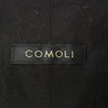 COMOLI コモリ 24SS Z01-02017 KHADI コットン オープンカラー 半袖 シャツ ブラック系 1【中古】