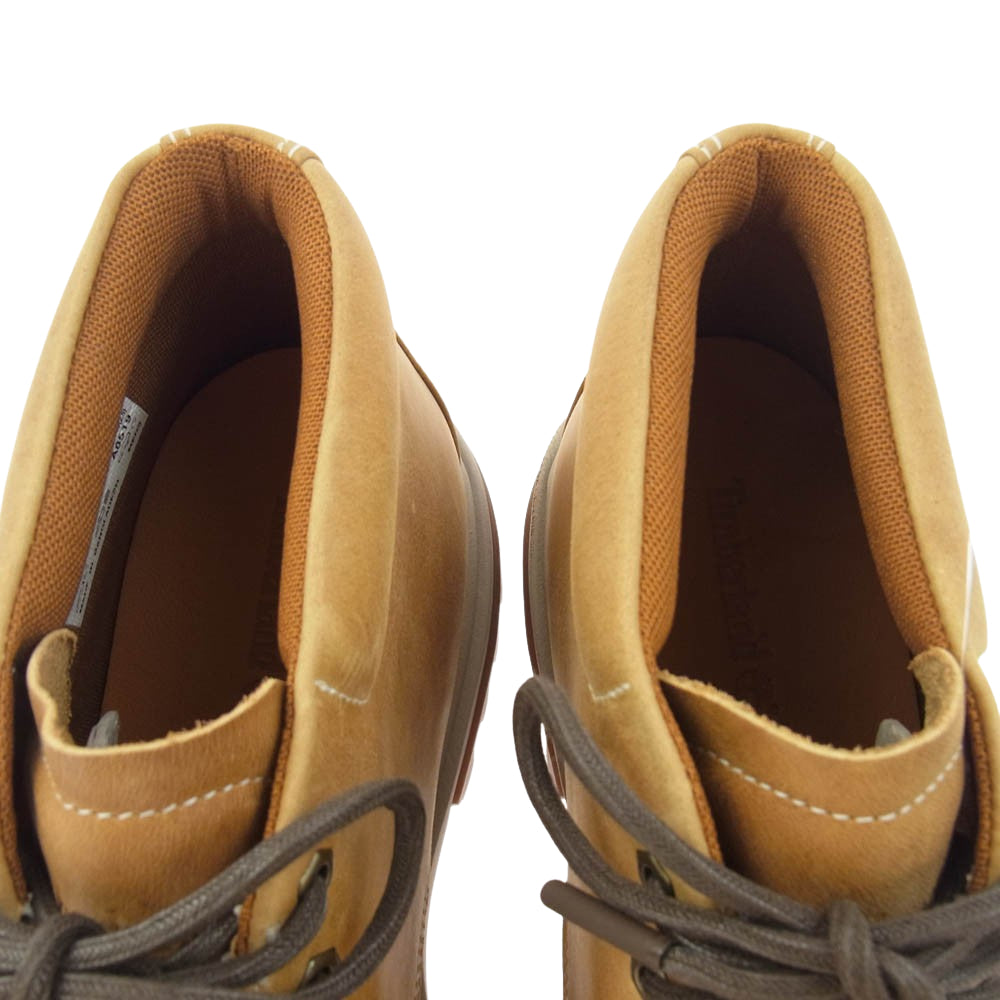 Timberland ティンバーランド 0A5YJ5 PREMIUM WP CHUKKA プレミアム ウォータープルーフ チャッカ ブーツ ブラウン系 26cm【新古品】【未使用】【中古】