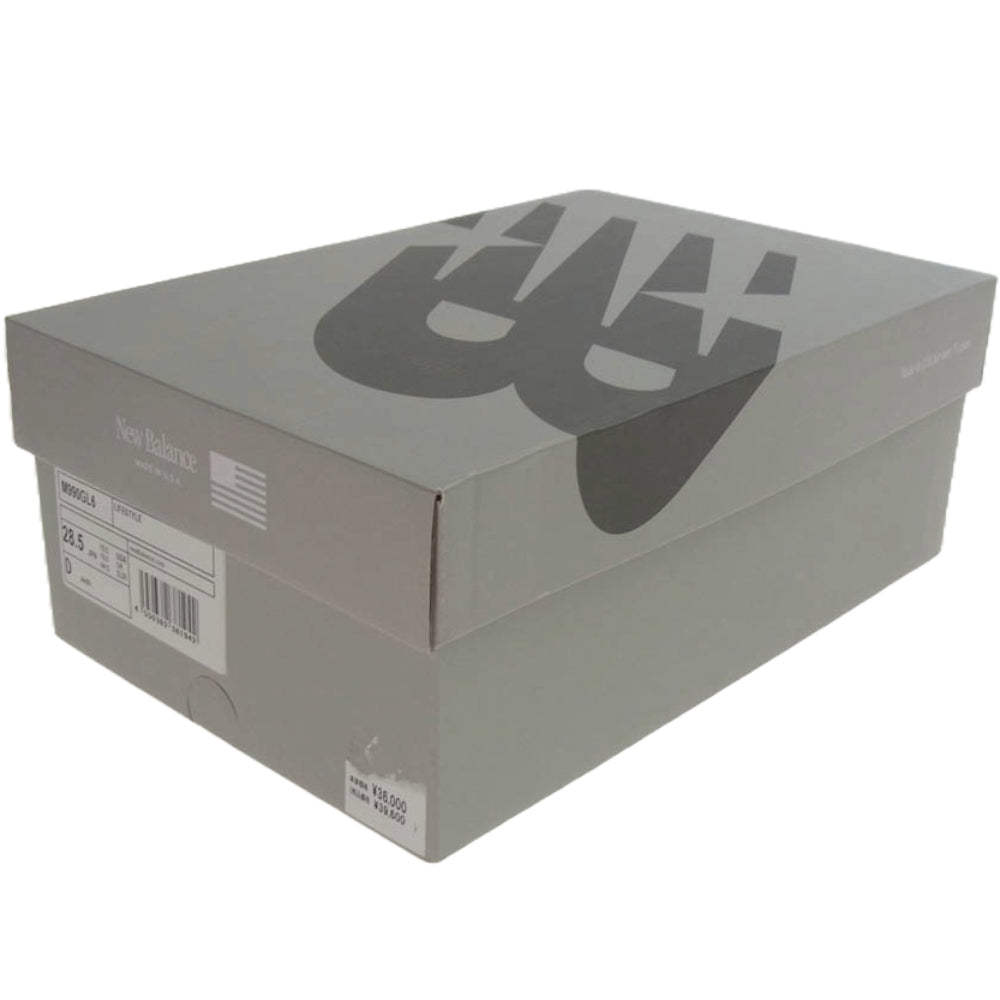NEW BALANCE ニューバランス M990GL6 USA製 990 スエード切替 ローカット スニーカー グレー系 28.5cm【新古品】【未使用】【中古】