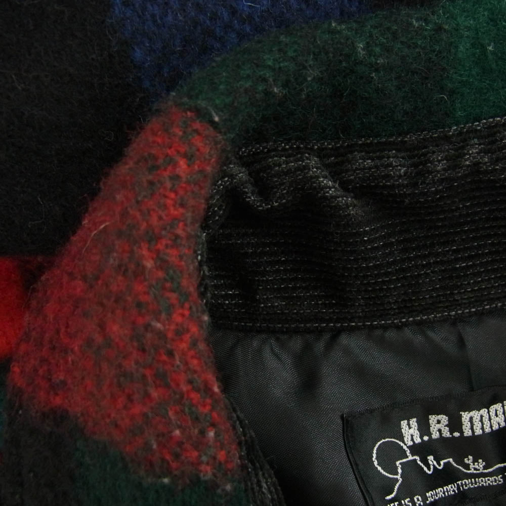 HOLLYWOOD RANCH MARKET ハリウッドランチマーケット USA製 ウールリッチファブリック ウール チェック シャツ マルチカラー系 S【中古】